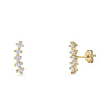 Bar Stud Earrings
