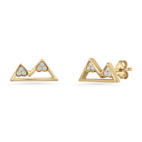 Mountain Stud Earrings