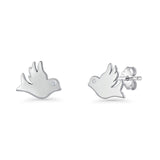 Dove Stud Earring