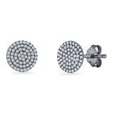 Round Stud Earrings