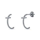 Cross Stud Earring