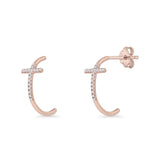 Cross Stud Earring