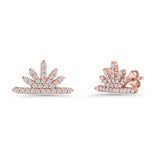 Sunburst Stud Earring