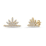 Sunburst Stud Earring