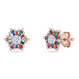 Flower Stud Earring