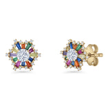 Flower Stud Earring