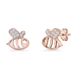 Bumblebee Stud Earring