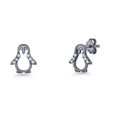 Penguin Stud Earring