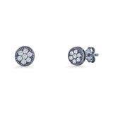 Round Stud Earring