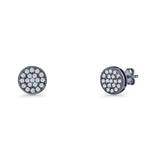 Round Stud Earrings