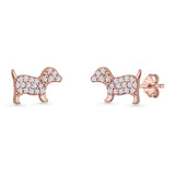 Puppy Dog Stud Earrings
