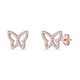 Butterfly Wings Stud Earrings