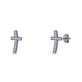 Cross Stud Earrings