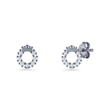 Crown Stud Earrings