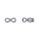 Infinity Stud Earrings