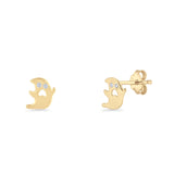 Ghost Stud Earrings