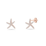 Starfish Stud Earrings