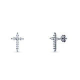 Cross Stud Earrings