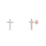 Cross Stud Earrings