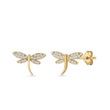 Dragonfly Stud Earrings