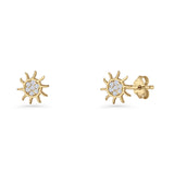 Sun Stud Earrings