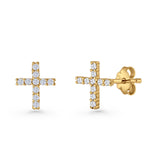 Cross Stud Earrings