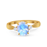 Three Stone Oval Ring