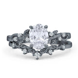 Two Piece Chevron Ring