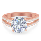 Vintage Style Round Natural Stone Ring