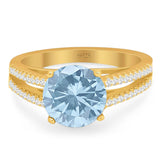 Vintage Style Round Natural Stone Ring