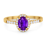 Art Deco Oval Natural Stone Wedding Ring