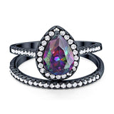 Pear Teardrop Ring
