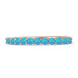 Half Eternity Wedding Band