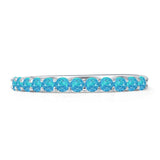Half Eternity Wedding Band