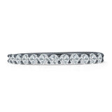 Half Eternity Wedding Band