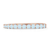 Half Eternity Wedding Band