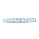 Half Eternity Wedding Band
