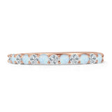 Half Eternity Wedding Band