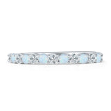 Half Eternity Wedding Band