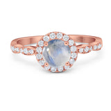 Art Deco Halo Engagement Ring