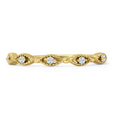 Half Eternity Marquise Ring