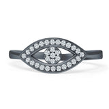 Good Luck Evil Eye Ring