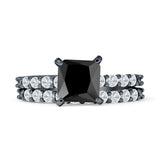 Princess Cut CZ Stackable Ring