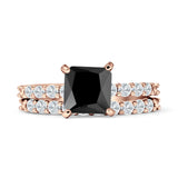 Princess Cut CZ Stackable Ring