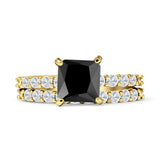 Princess Cut CZ Stackable Ring