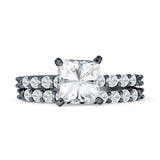 Princess Cut CZ Stackable Ring