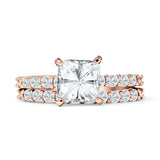 Princess Cut CZ Stackable Ring