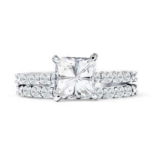 Princess Cut CZ Stackable Ring