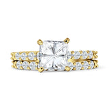 Princess Cut CZ Stackable Ring