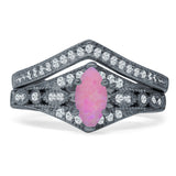 Two Piece Marquise CZ Ring